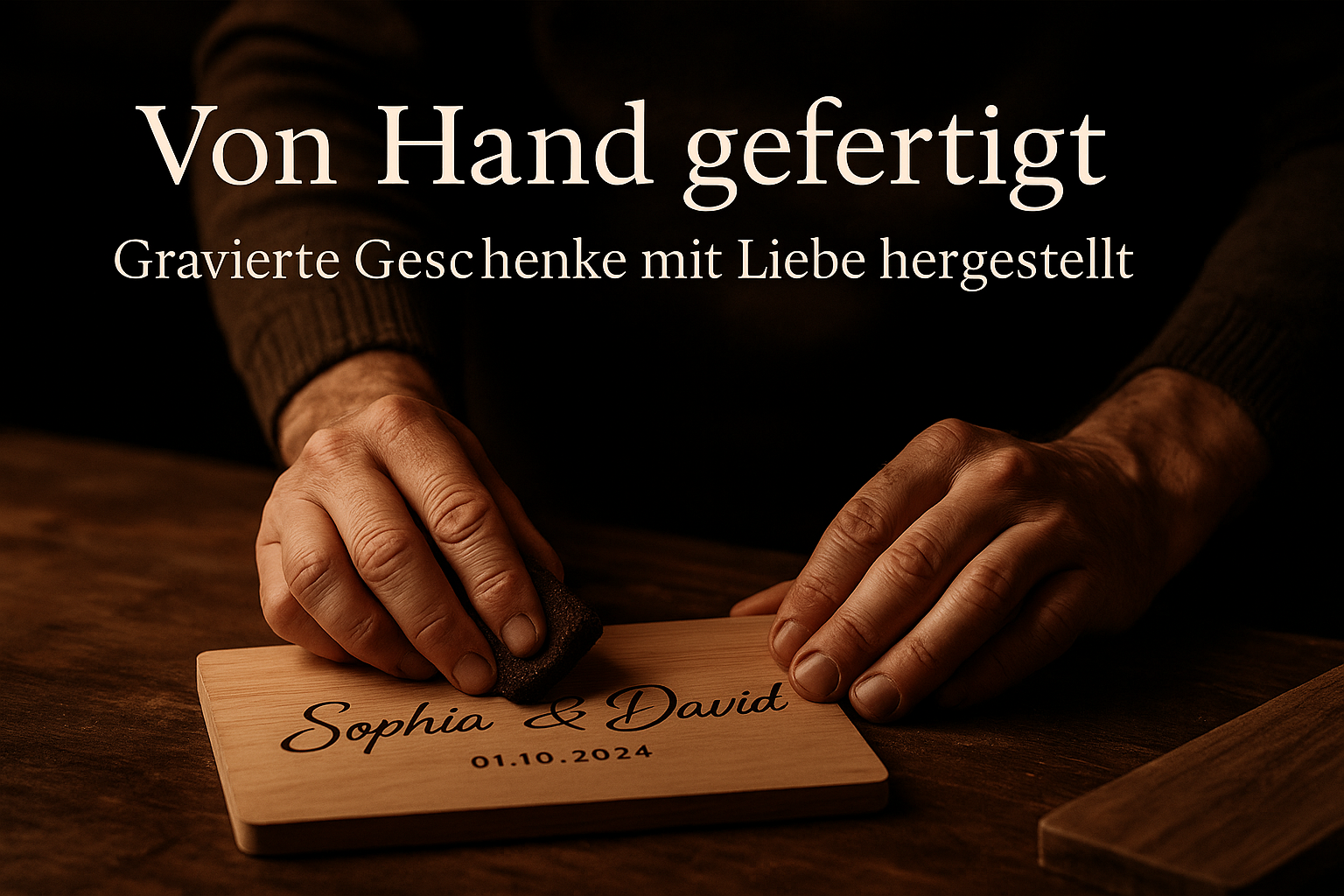 Von Hand gefertigt: Wie STYON gravierte Geschenke mit Liebe herstellt