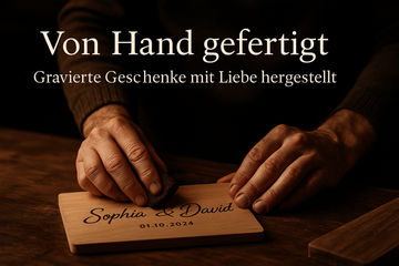 Von Hand gefertigt: Wie STYON gravierte Geschenke mit Liebe herstellt