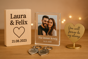 Liebe, die bleibt – Personalisierte Geschenke für Paare von STYON