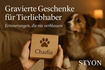 Gravierte Geschenke für Tierliebhaber – Erinnerungen, die nie verblassen