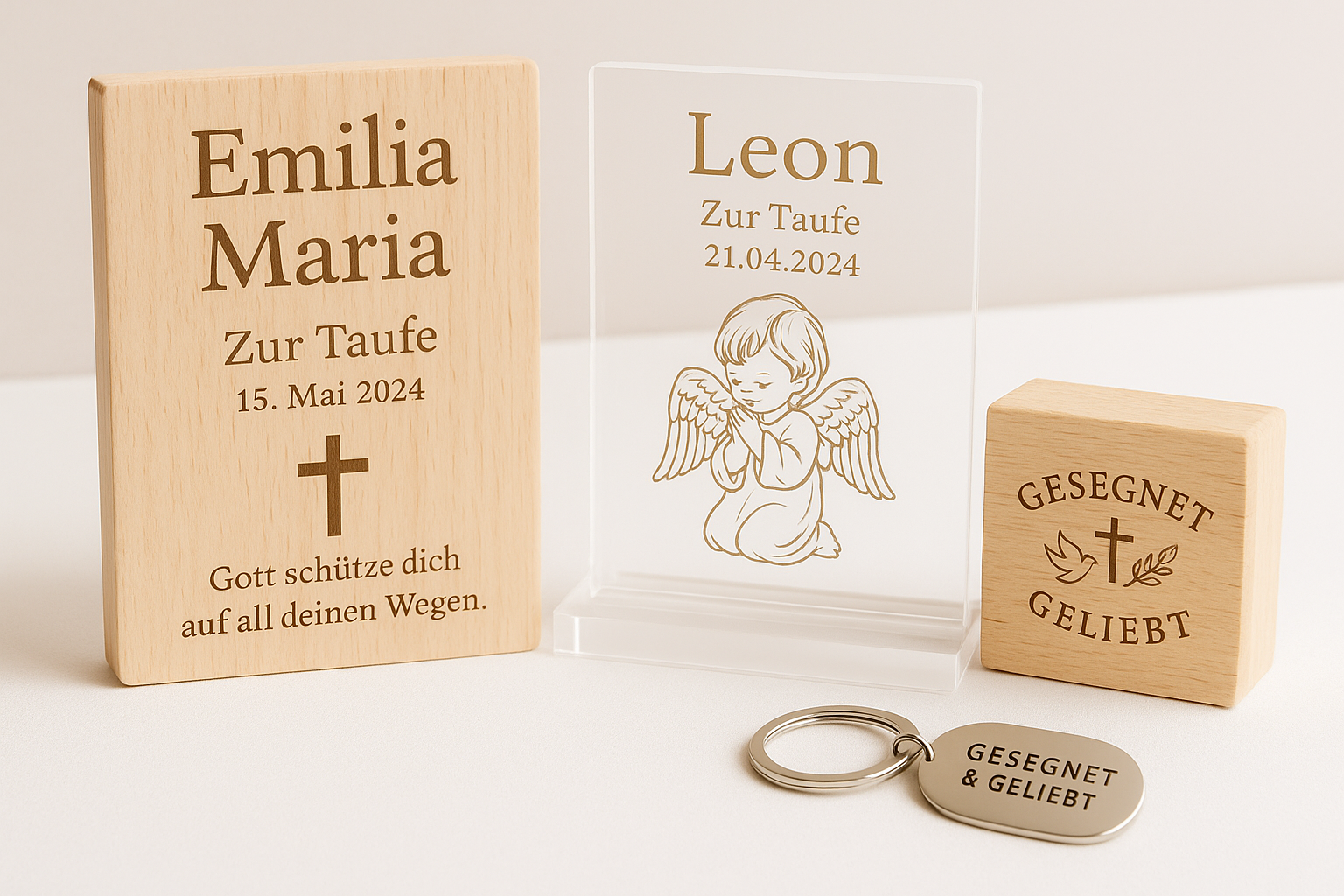 Segen fürs Leben – Personalisierte Taufgeschenke von STYON