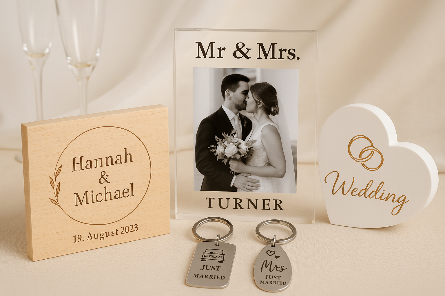 Ein Tag für die Ewigkeit – Personalisierte Hochzeitsgeschenke von STYON