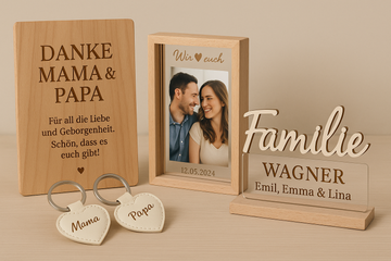 Von Herzen – Personalisierte Geschenke für Eltern von STYON