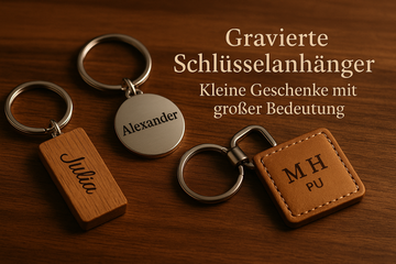 Gravierte Schlüsselanhänger – Kleine Geschenke mit großer Bedeutung