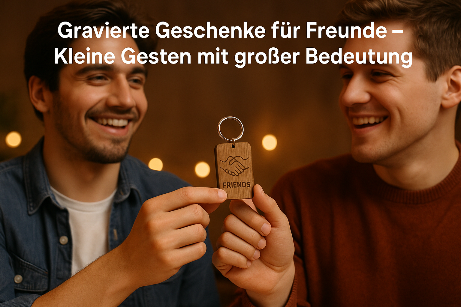 Gravierte Geschenke für Freunde – Kleine Gesten mit großer Bedeutung
