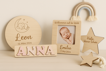 Segen, Liebe & Erinnerung – Personalisierte Taufgeschenke von STYON