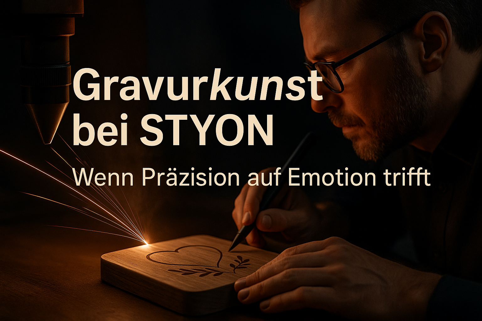 Gravurkunst bei STYON – Wenn Präzision auf Emotion trifft