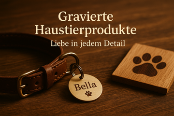 Gravierte Haustierprodukte – Liebe in jedem Detail
