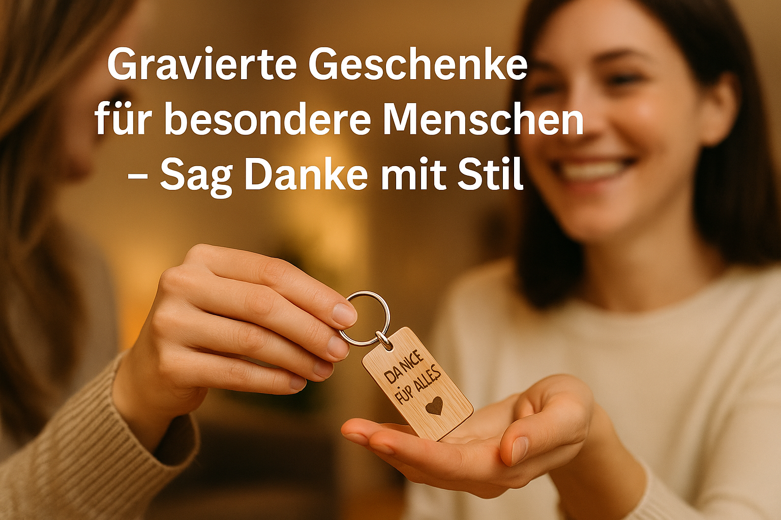 Gravierte Geschenke für besondere Menschen – Sag Danke mit Stil