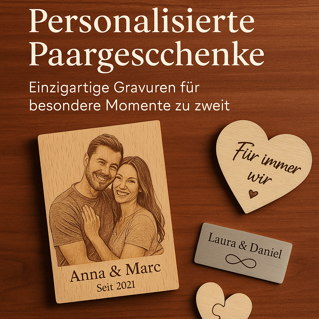 Personalisierte Paargeschenke – Einzigartige Gravuren für besondere Momente zu zweit