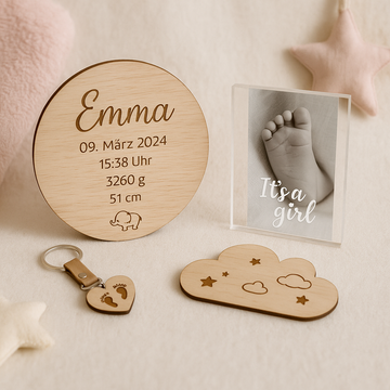 Willkommen im Leben – Personalisierte Geschenke zur Geburt von STYON