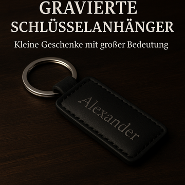 Warum gravierte Schlüsselanhänger die perfekte kleine Aufmerksamkeit sind