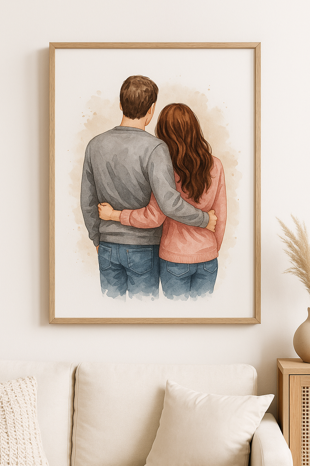 Liebe in Bildern: Warum personalisierte Wandbilder für Paare das perfekte Geschenk sind