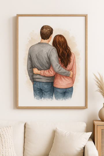 Liebe in Bildern: Warum personalisierte Wandbilder für Paare das perfekte Geschenk sind