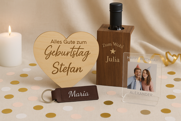 Einzigartig feiern – Personalisierte Geschenke zum Geburtstag von STYON