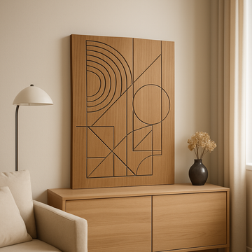 Premium Gravurdesigns – Moderne & abstrakte Holzkunst von STYON