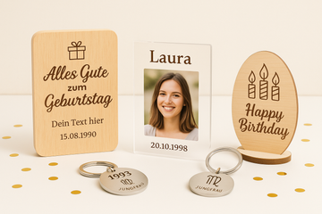 Einzigartig feiern – Personalisierte Geburtstagsgeschenke von STYON