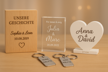 Liebe, die bleibt – Personalisierte Geschenke für Paare von STYON