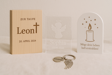 Segen fürs Leben – Personalisierte Taufgeschenke von STYON