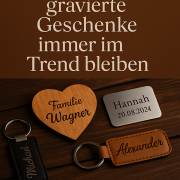 Warum gravierte Geschenke immer im Trend bleiben