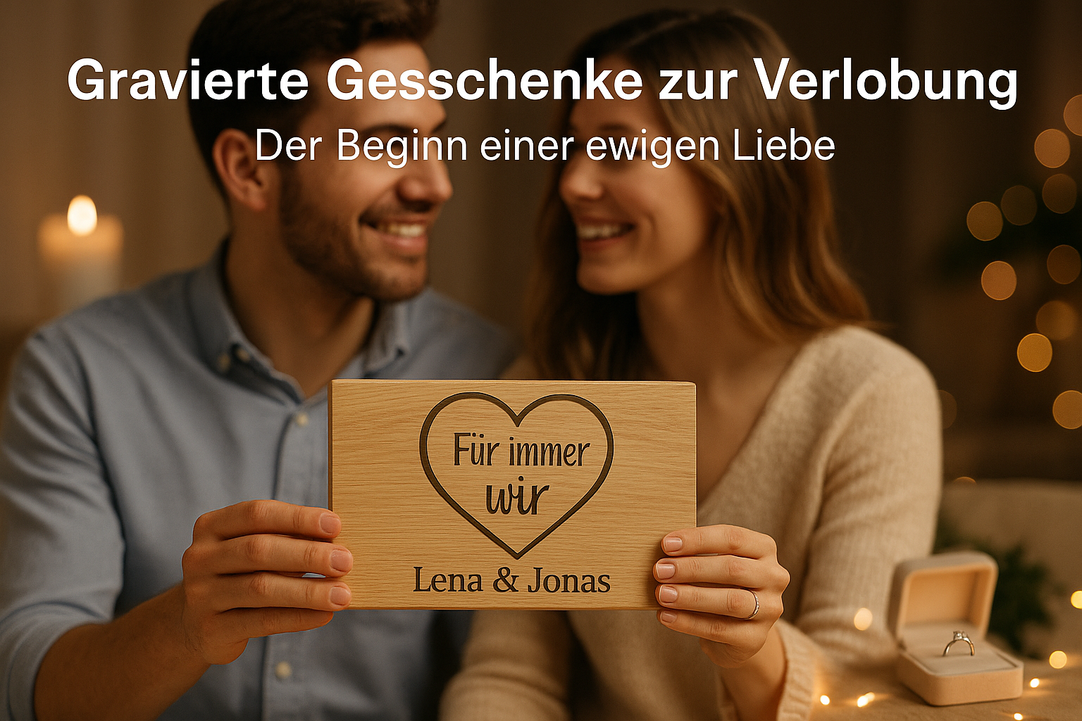 Gravierte Geschenke zur Verlobung – Der Beginn einer ewigen Liebe