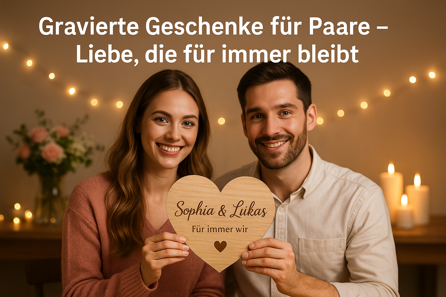 Gravierte Geschenke für Paare – Liebe, die für immer bleibt