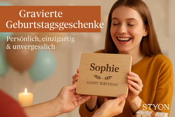 Gravierte Geburtstagsgeschenke – Persönlich, einzigartig & unvergesslich