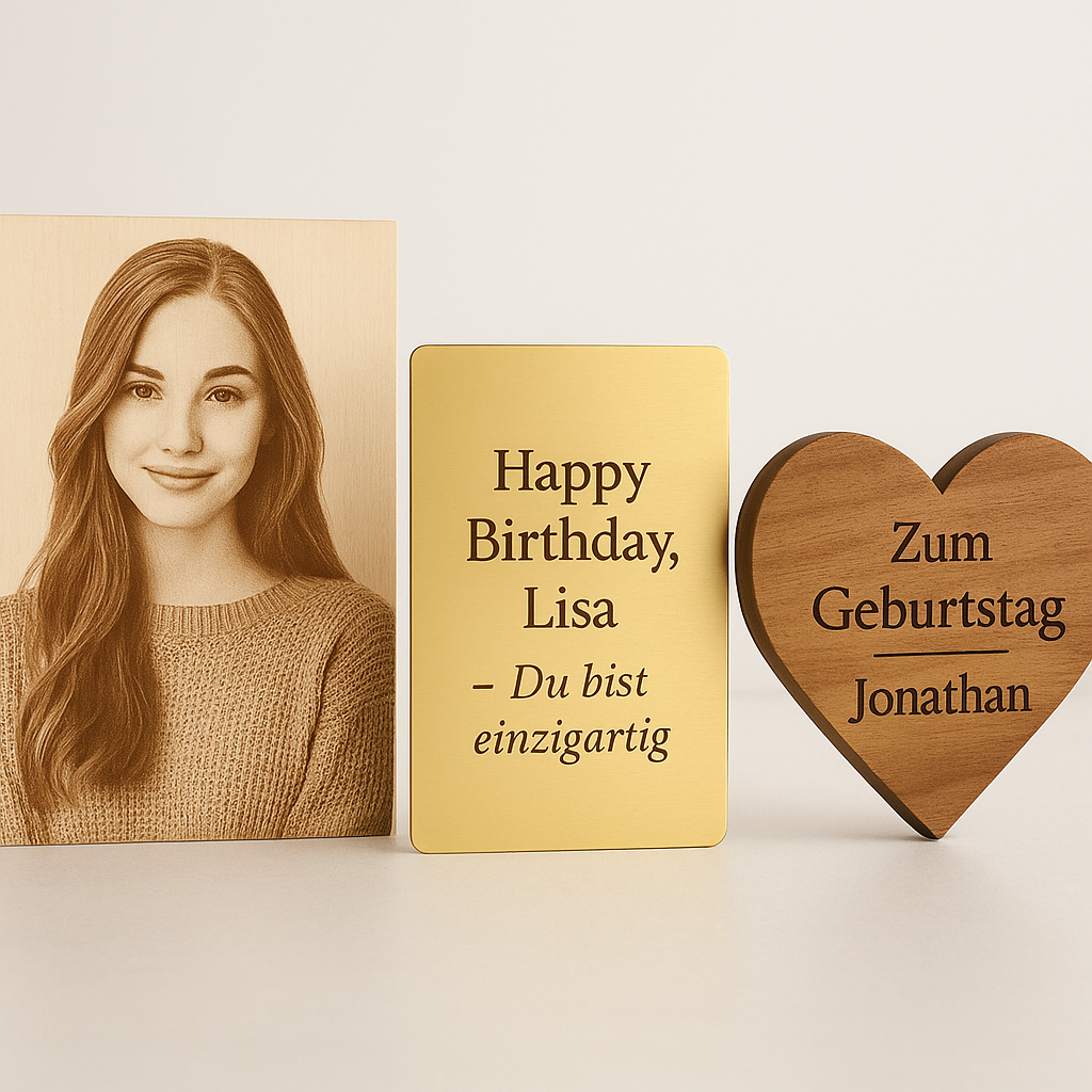 Personalisierte Geburtstagsgeschenke: Einzigartige Gravuren für unvergessliche Momente
