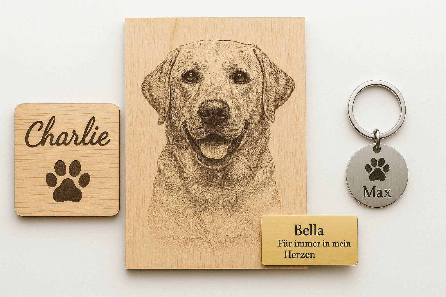 Geschenke für Haustierbesitzer: Personalisierte Gravuren, die Tiere unvergesslich machen