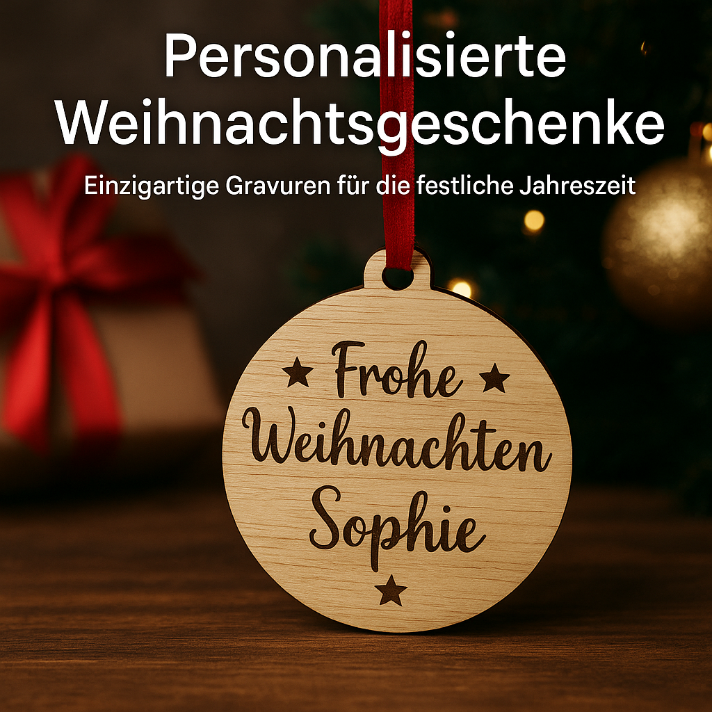 Personalisierte Weihnachtsgeschenke – Einzigartige Gravuren für die festliche Jahreszeit