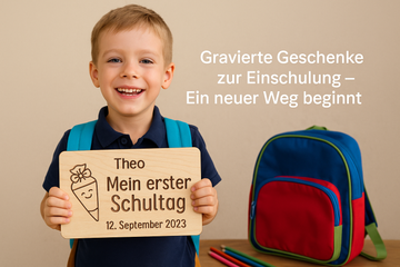Gravierte Geschenke zur Einschulung – Ein neuer Weg beginnt
