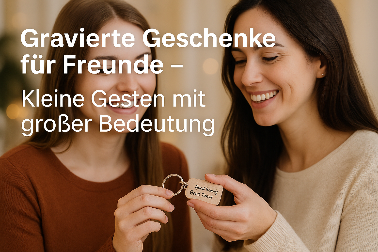 Gravierte Geschenke für Freunde – Kleine Gesten mit großer Bedeutung