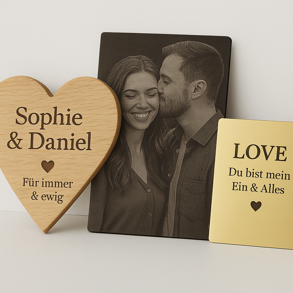 Personalisierte Valentinstagsgeschenke – Gravuren, die Liebe verewigen