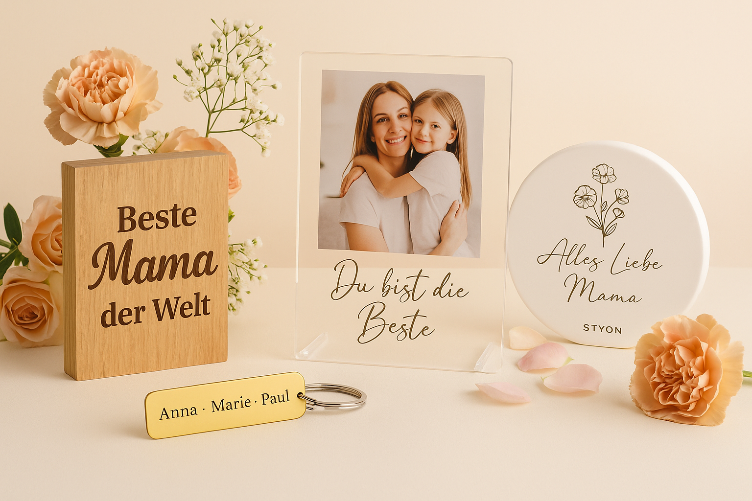 Von Herzen für Mama – Personalisierte Geschenke zum Muttertag von STYON