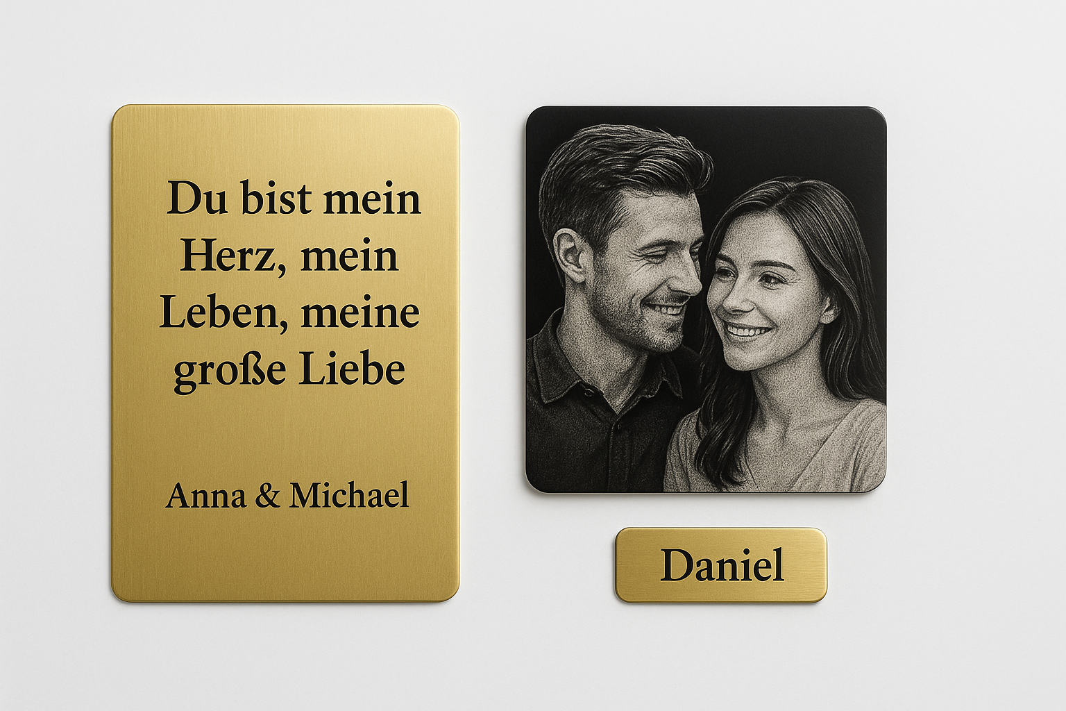 Metallgravur: Elegante personalisierte Geschenke mit Luxus-Effekt