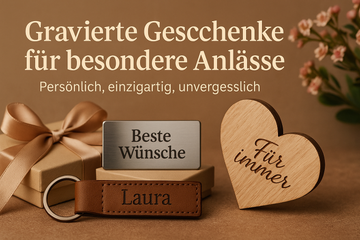 Gravierte Geschenke für besondere Anlässe – Persönlich, einzigartig, unvergesslich