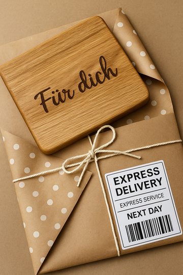 Last-Minute personalisierte Geschenke aus Holz: Schnell & rechtzeitig