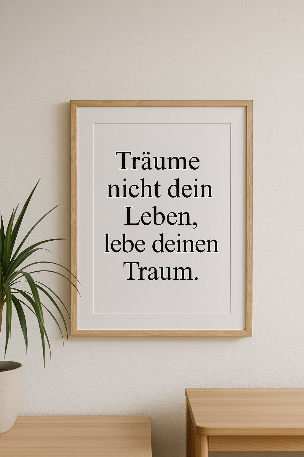Poster mit Zitat – Inspiration für jeden Tag