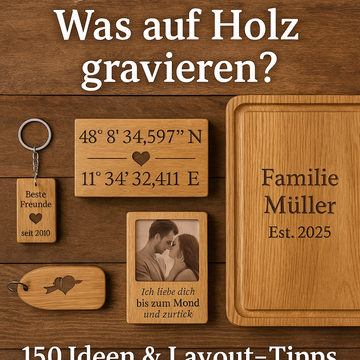 Die 27 schönsten Ideen für personalisierte Hochzeitsgeschenke aus Holz. Nachhaltig, handgemacht & einzigartig – entdecke besondere Geschenkideen.