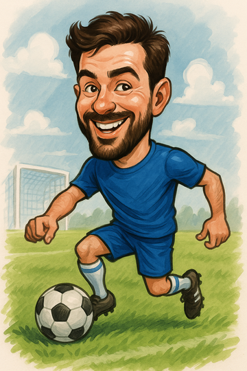 Deine Karikatur mit Hobby oder Sport gestalten