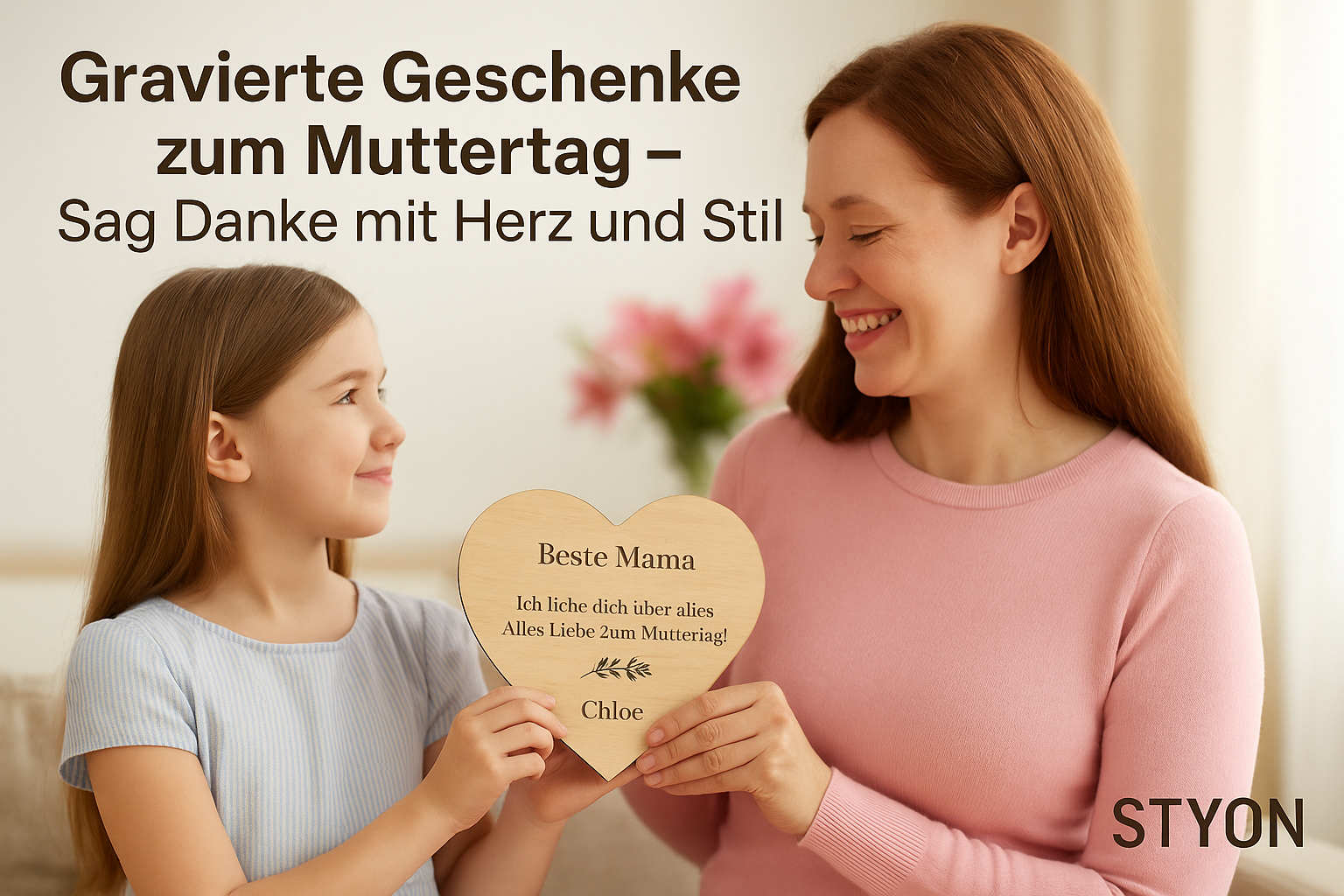 Gravierte Geschenke zum Muttertag – Sag Danke mit Herz und Stil
