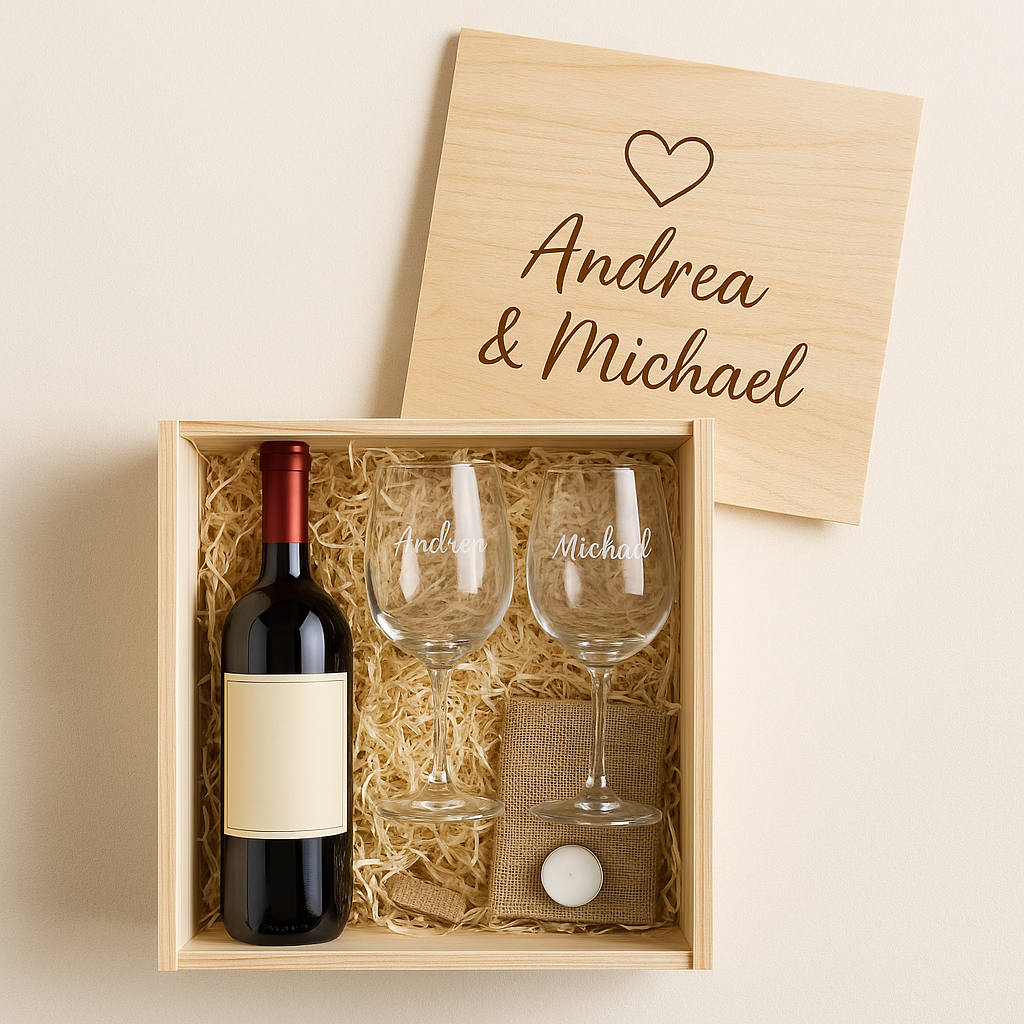 👉 Personalisierte Geschenkbox aus Holz: Inhalte, Layout, Kosten + Vorlagen