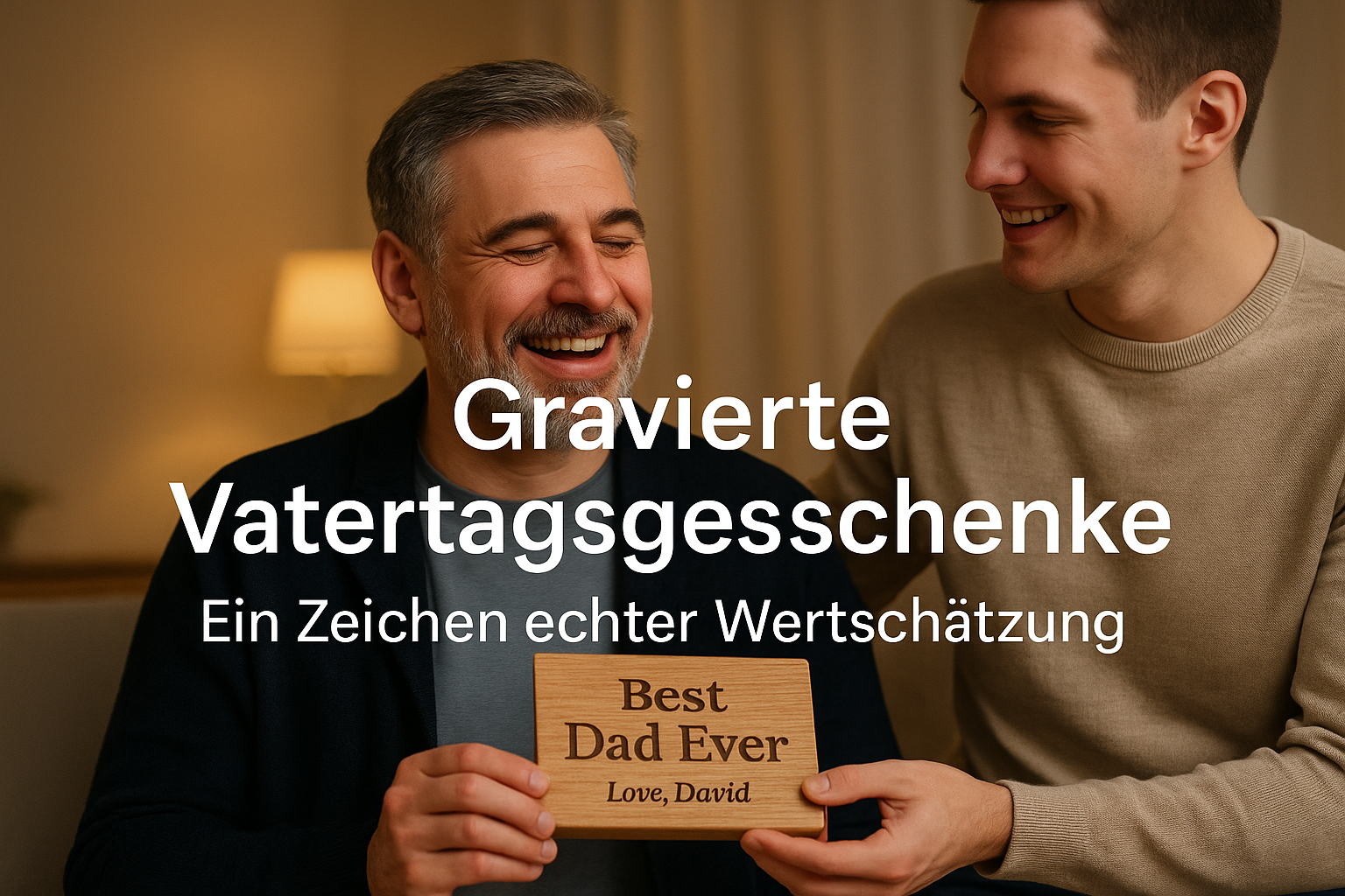 Gravierte Vatertagsgeschenke – Ein Zeichen echter Wertschätzung
