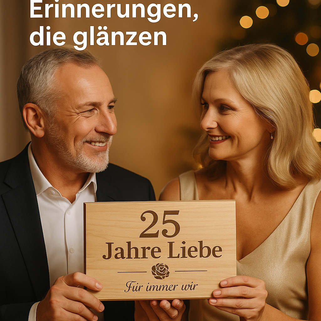 Gravierte Geschenke zum Jubiläum – Erinnerungen, die glänzen