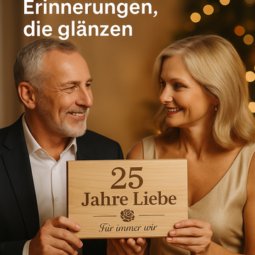 Gravierte Geschenke zum Jubiläum – Erinnerungen, die glänzen