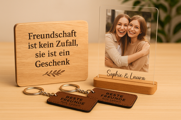 Freundschaft, die bleibt – Personalisierte Geschenke für Freunde von STYON
