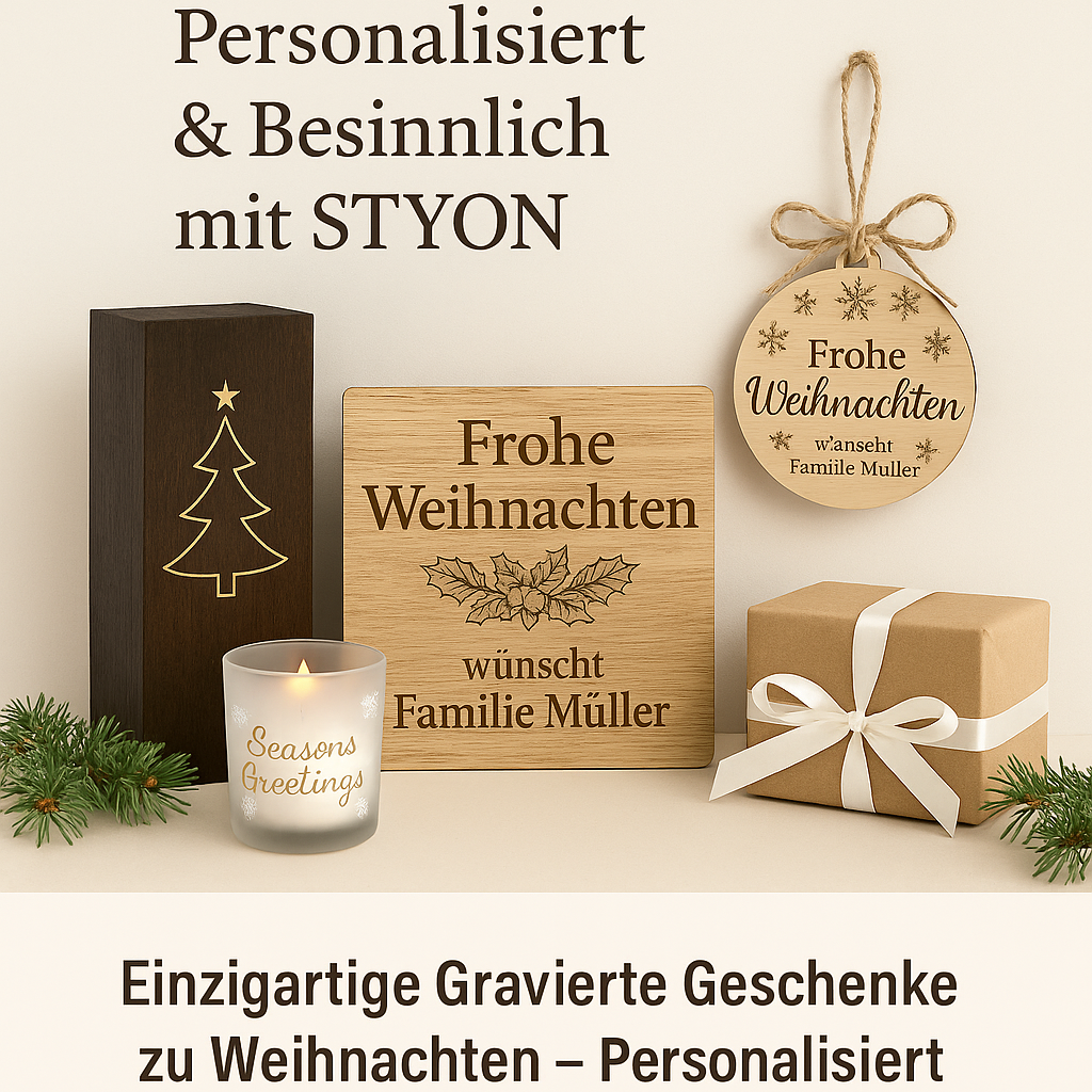 Einzigartige Gravierte Dekorationen für Zuhause – Stil trifft Persönlichkeit mit STYON