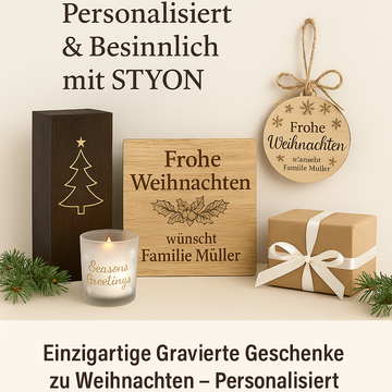 Einzigartige Gravierte Dekorationen für Zuhause – Stil trifft Persönlichkeit mit STYON