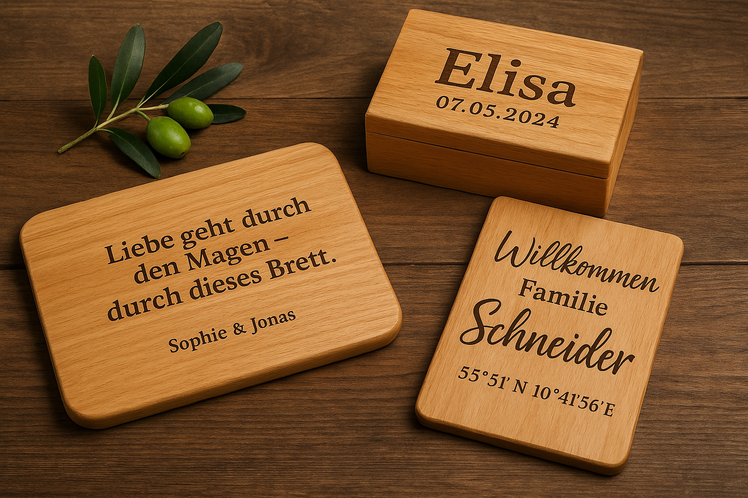 Was auf Holz gravieren? 150 Text-Ideen und Layout-Tipps