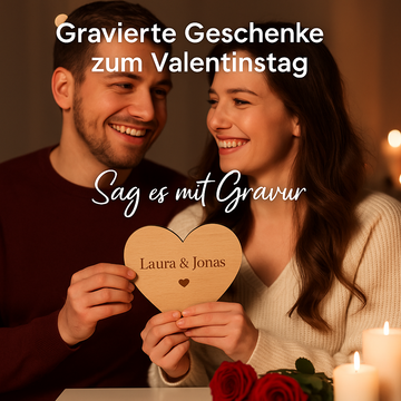 Gravierte Geschenke zum Valentinstag – Sag es mit Gravur